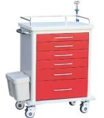 Lopital Mèb Trolley Medikal ABS